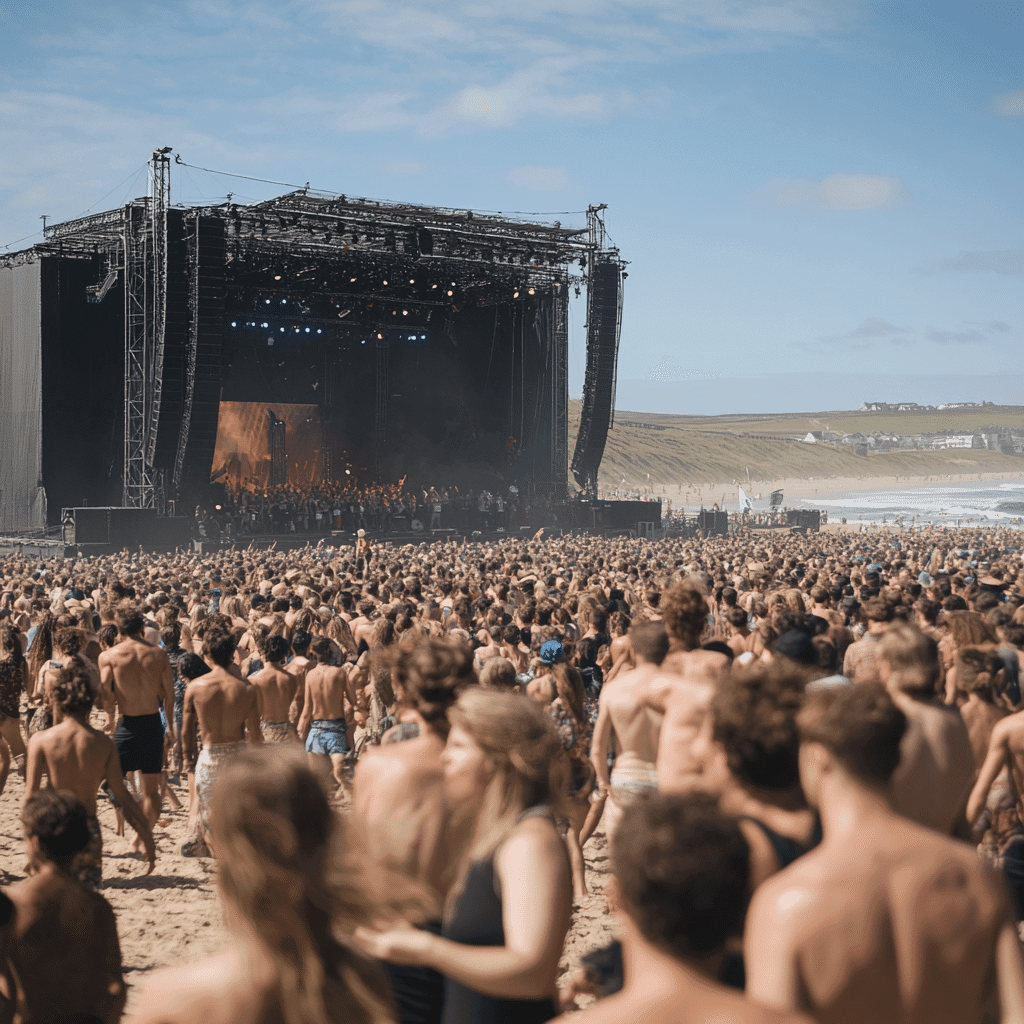 Fistral Beach Festival Cornwall